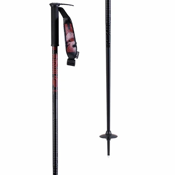 Line Wallischtick Ski Poles Black 44cm