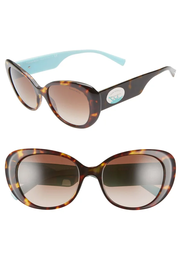 Tiffany TF4153 Havana, Brown Lens Sunglasses
