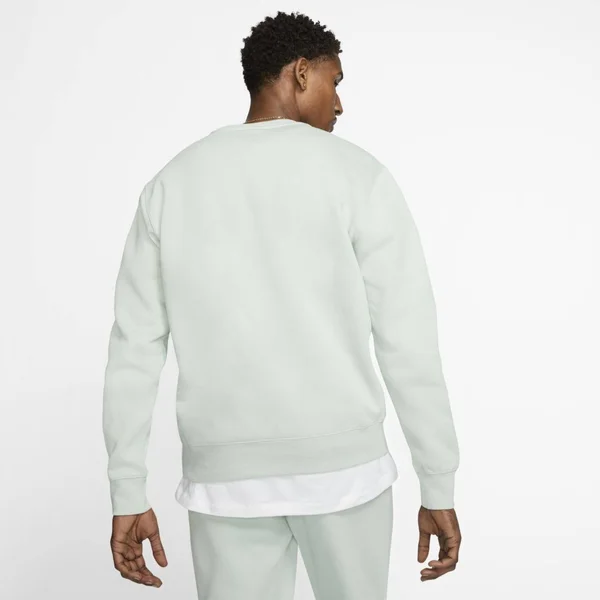 Nike Men's Sportswear Club Fleece Crewneck Sweatshirt - Small, Green