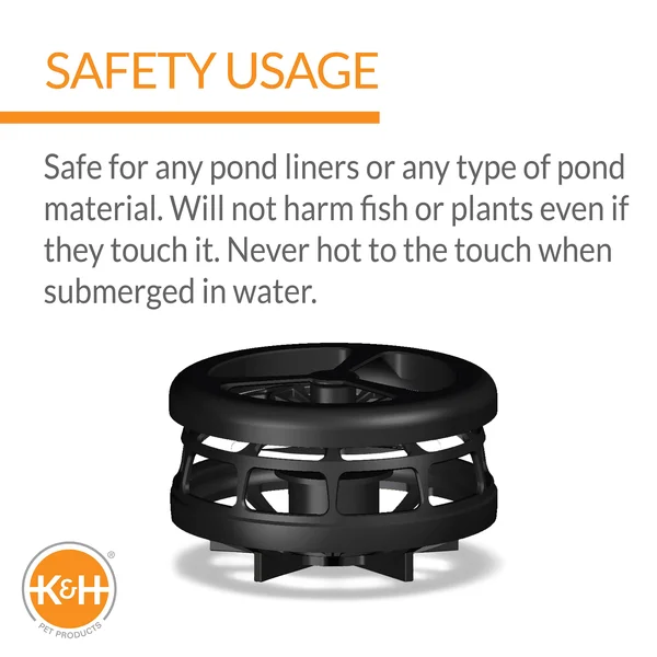 K & H Perfect Climate Deluxe Pond De-Icer - 1500 Watt