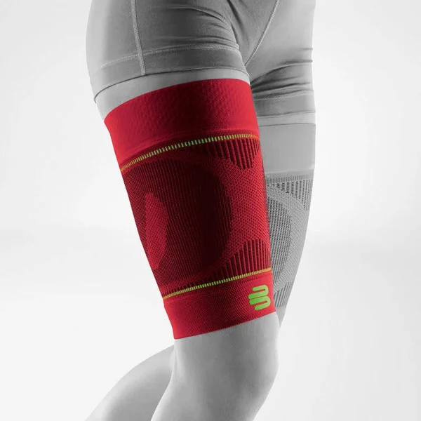 Bauerfeind Sports Compression Sleeve Upper Leg - Thigh Sleeve Compression for Runners - Hamstring Wrap for Groin Pain Relief
