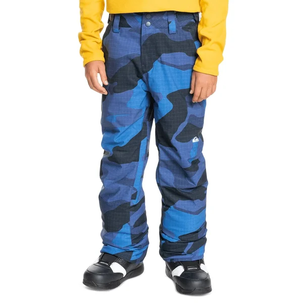 Quiksilver Boy's 8-16 Estate Insulated Snow Pants Blue Size XS/8