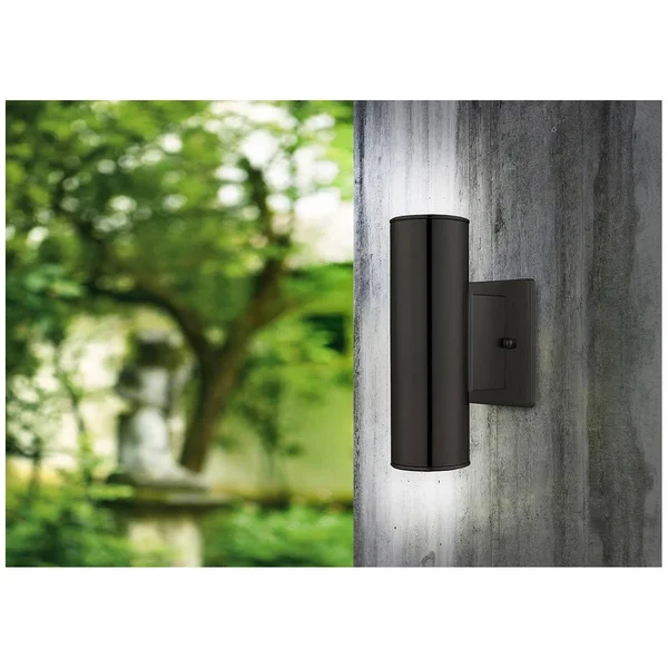 Eglo Lighting 200033A Riga Outdoor Wall Light - Matte Black