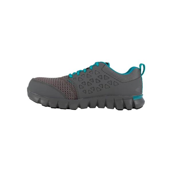 Reebok Women's Sublite Cushion Work Grey Alloy Toe-RB045