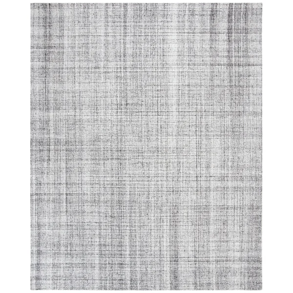 Safavieh 6& x 6& Round Abstract ABT604M Blue, Black Rug