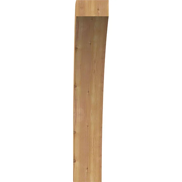 Ekena Millwork BRC06X24X36THR00RWR 6x22W x 24x22D x 36x22H Thorton Rough Sawn Brace - Western Red Cedar