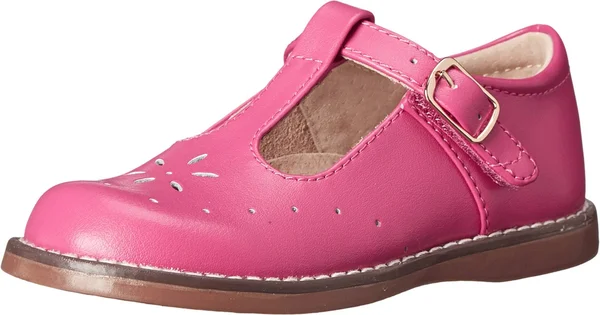 Footmates Sherry 2 (Toddler/Little Kid) Fuchsia - Girl's, Size: 8 Toddler, Pink