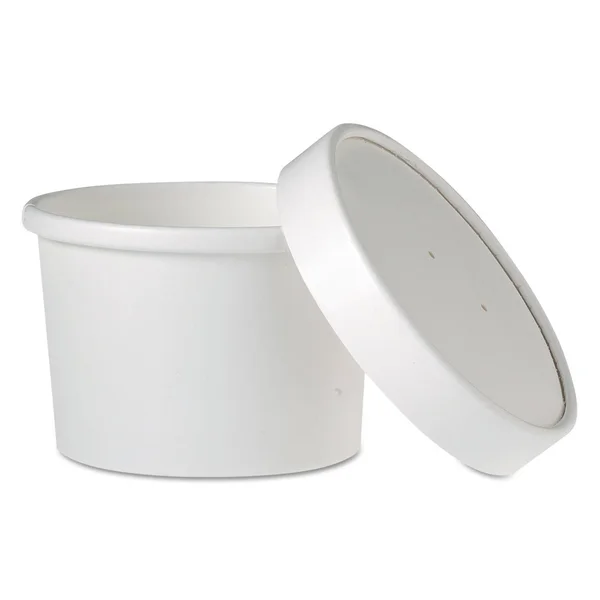 Flexstyle Double Poly Food Combo Pack, 8 oz, White, 25-Pack, 3.6 x 2.4 inches