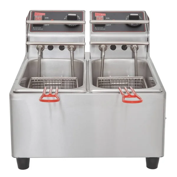 Grindmaster EL2X6 Fryer, Electric, Countertop, Split Pot