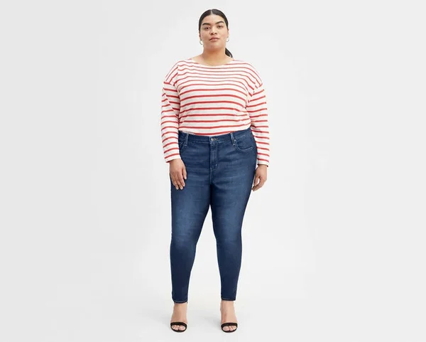 Plus Size Women's Levi&s 721 Ankle Skinny Jeans, Size 16W - Blue
