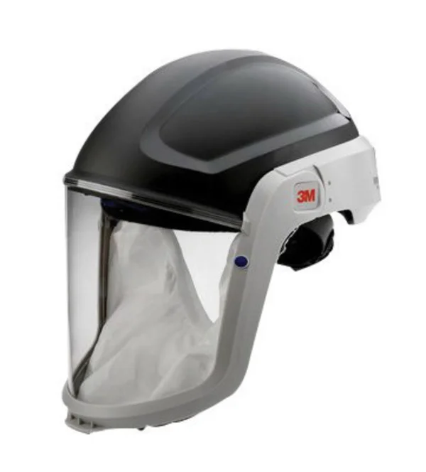 3M M-307 Versaflo Respiratory HardHat Assembly with Premium Visor and Faceseal
