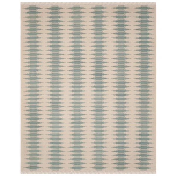 Safavieh Kilim NVK179A Ivory - Blue 6& x 9& Area Rug