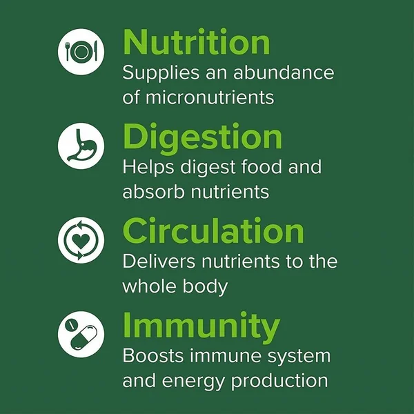 Vibrant Health - Green Vibrance, Plant-Based Superfood to Support (15 Servings)
