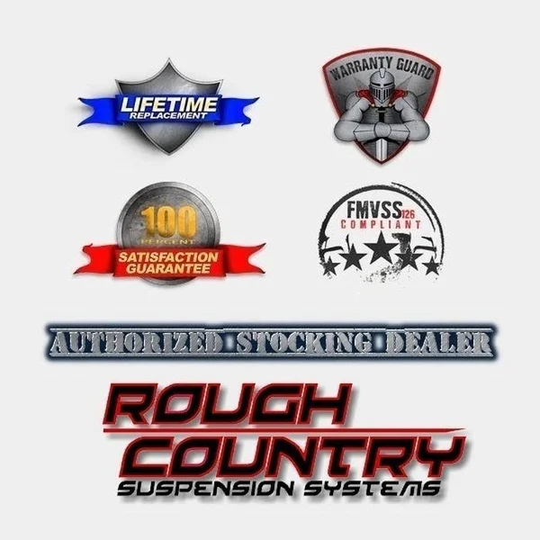 Rough Country 91032 - Neoprene Seat Covers - TruckProUSA
