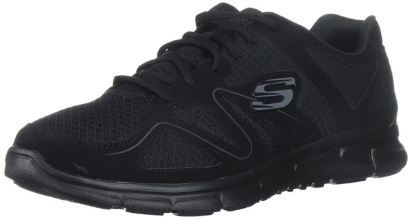 Skechers Sport Men's Satisfaction Flash Point Oxford, Black