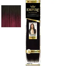 Sensationnel Human Hair Weave Empire Yaki Weaving16x22 T1B/530