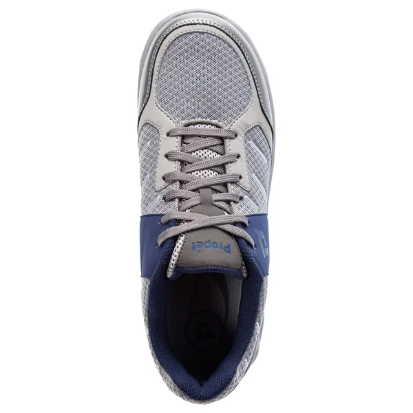 Propet Men's Matthew Sneaker - Size: 15, Grey/Navy