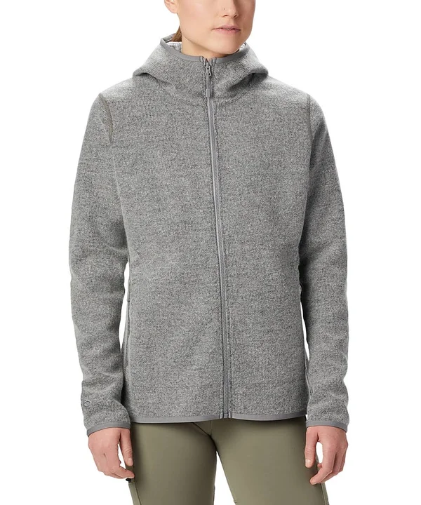 Mountain Hardwear Women's Hatcher Full Zip Hoody Manta Grey S