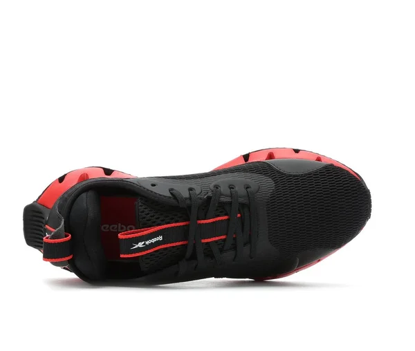 Reebok Boys Zig Dynamica Sneaker Running Sneakers - Black Size 4.5m