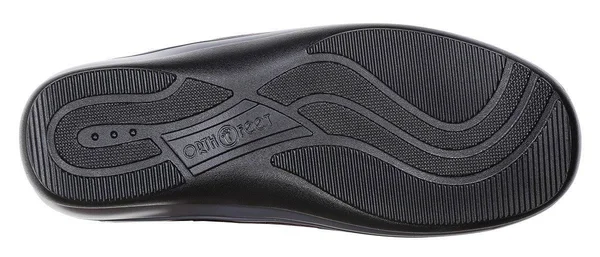 OrthoFeet Women's Chelsea, Black Leather