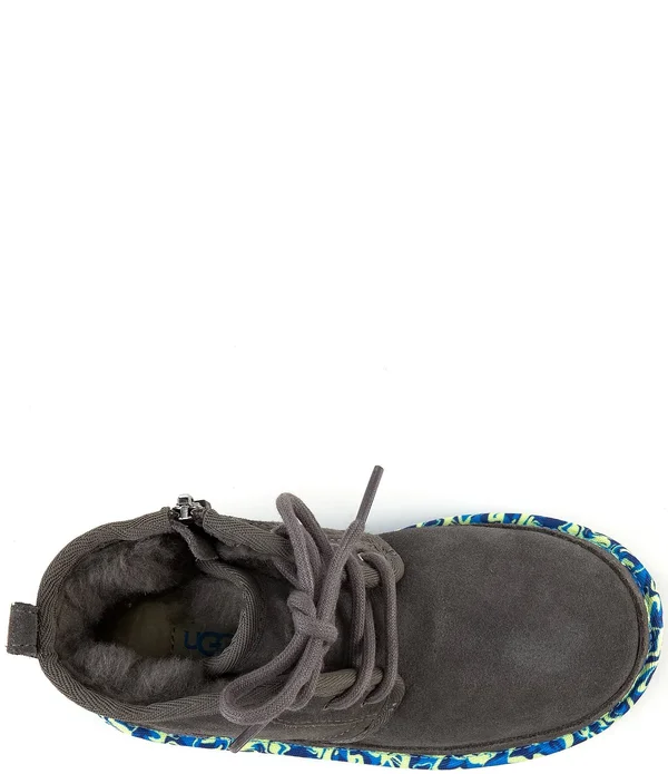 Ugg Boys& Neumel II Paint Swirl Boots Toddler - 9M Toddler