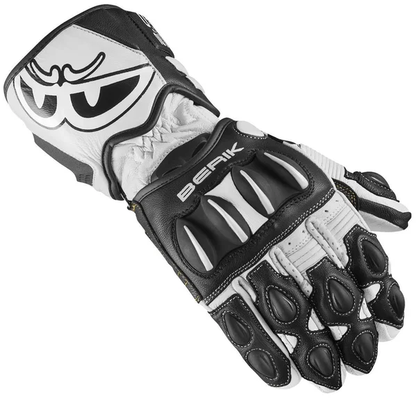 Berik Thunar Evo Motorcycle Gloves, black-white, Size 2XL