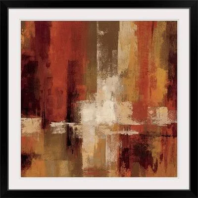 &Castanets Crop& Silvia Vassileva Painting Print Red Barrel Studio Size: 28x22 H x 28x22 W x 1x22 D - Format: Black Framed