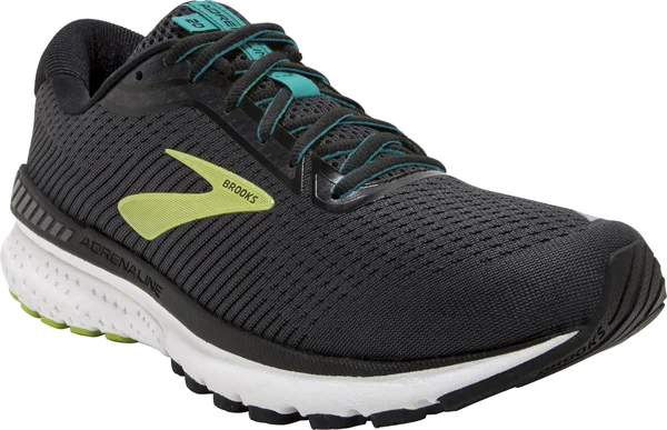 Brooks Adrenaline GTS 20 12 - Black/Lime/Blue Grass (Men's)