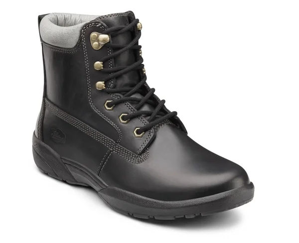 Dr. Comfort Men's Brian Diabetic Shoes - Black