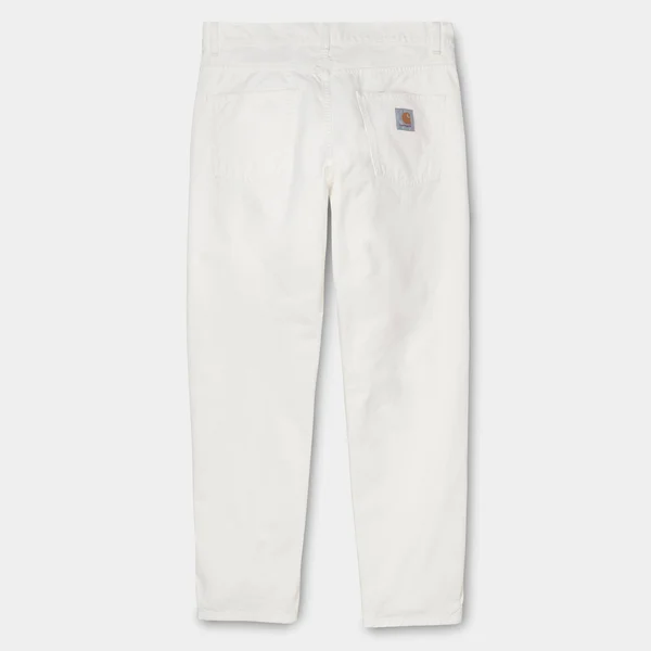 Carhartt WIP Newel Pant - Drill, Off-White