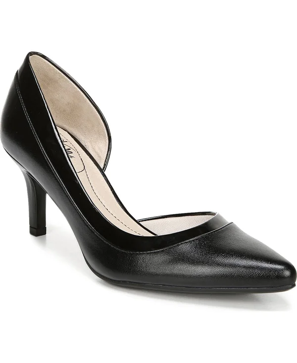 LifeStride Black Swann Pumps