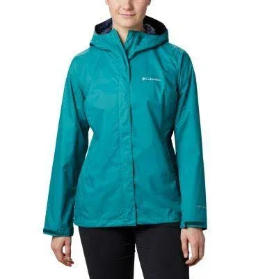 Columbia Women's Arcadia II Rain Jacket - XXL - Blue