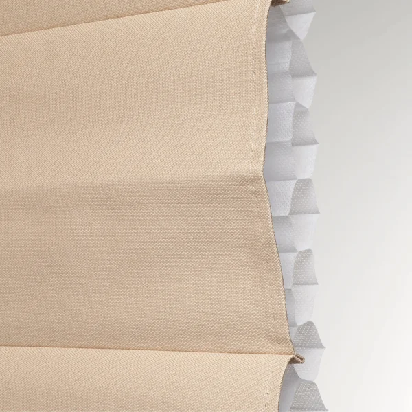 Taylor & Olive Halfway Khaki Insulating Cordless Roman Shade - 40 - 49 Inches - 43 x 72