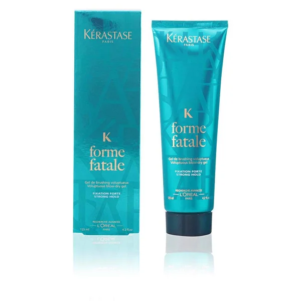 Kerastase Forme Fatale Voluptuous Blow-Dry Strong Hold Gel, 4.2 Ounce