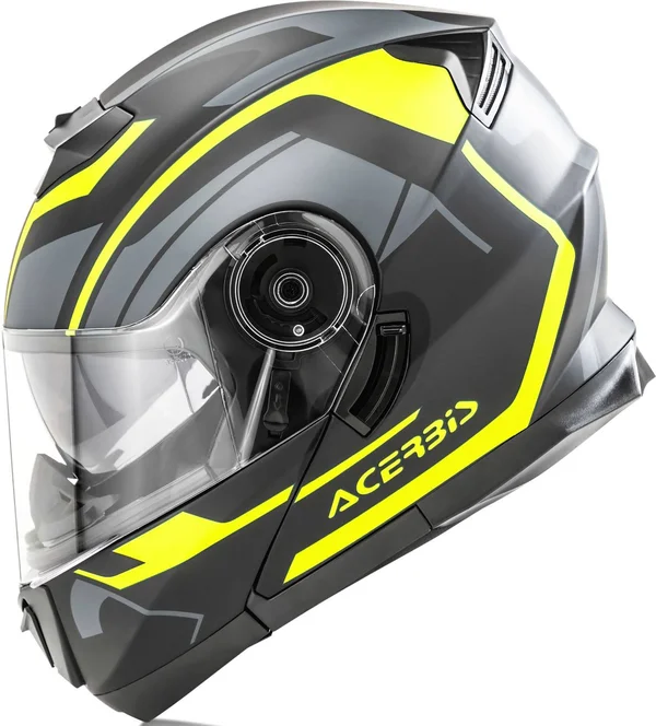 Acerbis - Helmet Serel Black, Yellow - Size XXL