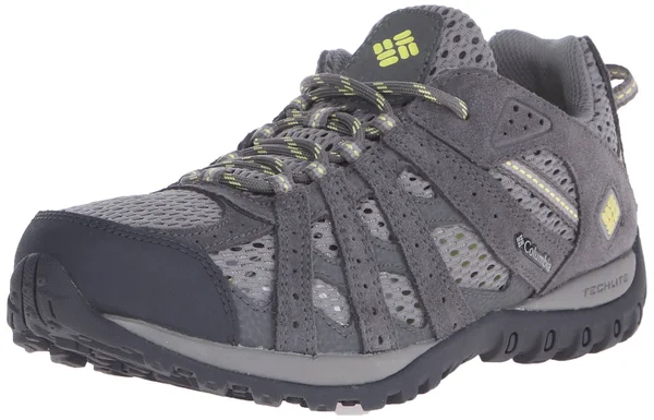 Columbia Women's Redmond Breeze Trail Shoe #BL6014-060, Color Light Grey/Sunnyside, US 9