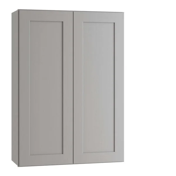 Home Decorators Collection Tremont Assembled 30 x 42 x 12 in. Plywood Shaker Wall Kitchen Cabinet Soft Close in Painted Pearl Gr