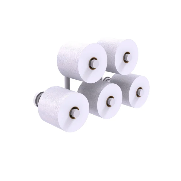 Allied Brass DT-24-5-WHM Dottingham Wall Mount Toilet Paper Holder Finish: Matte White