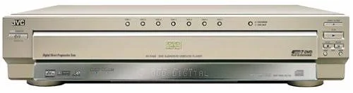 JVC XV-FA95GD 7-Disc DVD Changer - Golden