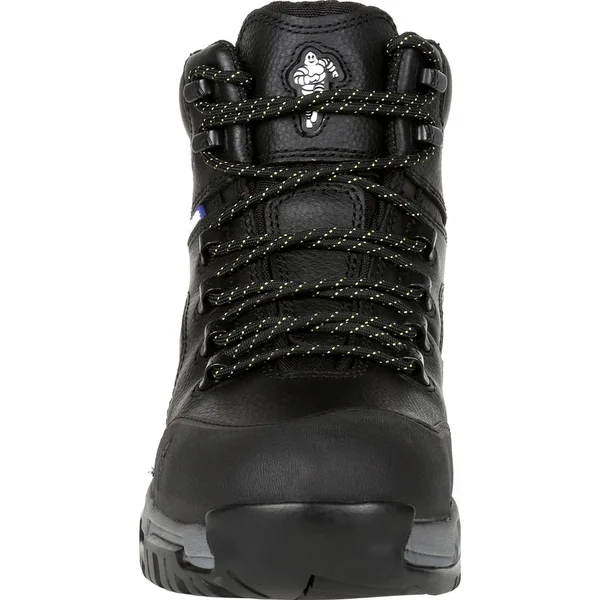 Michelin Work Boots Mens HydroEdge Steel Toe Puncture Black XHY866 - Men's, Size: 11.5
