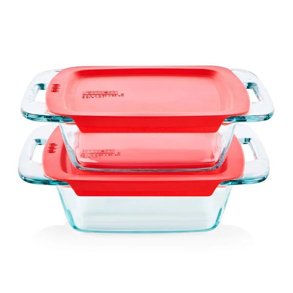 Pyrex Easy Grab Baking Dish with Lid Food Storage - 8x22 x 8x22