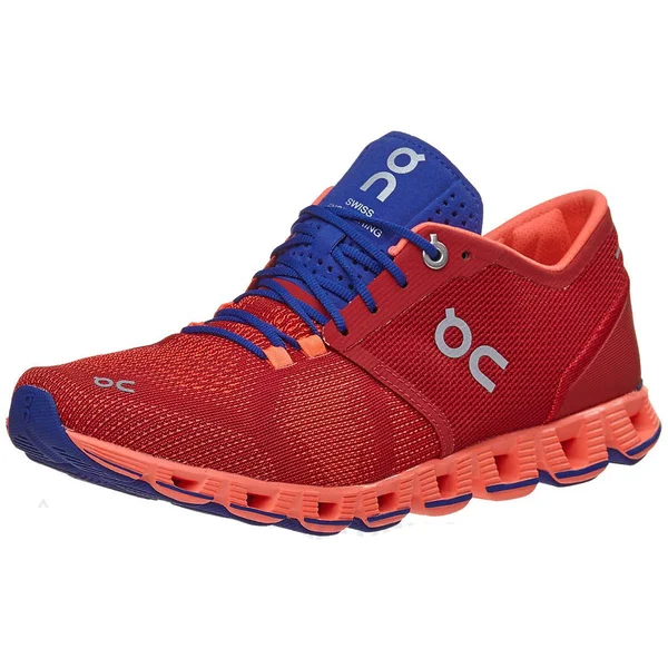 on Running, Cloud x, Women's Red|Flash, 9