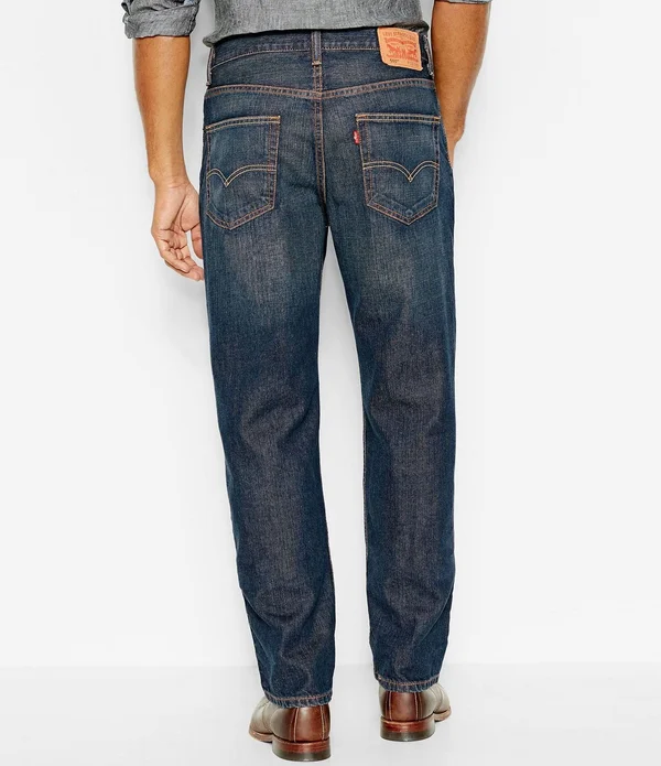 Levi&s 550 Relaxed Fit Jeans-Big & Tall, 50 34, Black