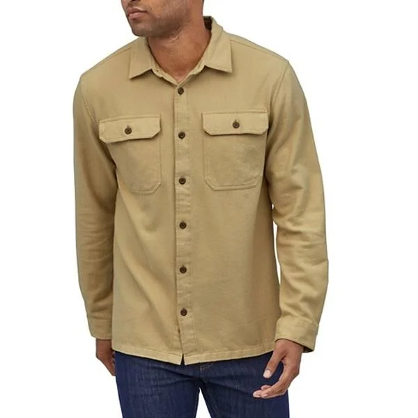 Patagonia Natural Dye Fjord Flannel Shirt - Men's Natural Dye El Cap Khaki - Xs