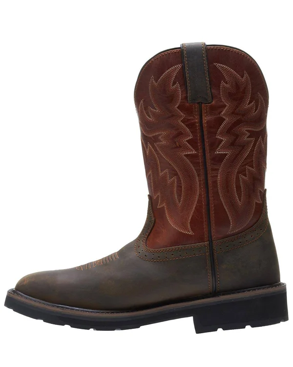 Wolverine Men's Rancher Waterproof Work Boot, Brown