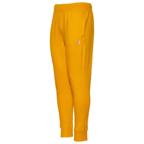 Champion Mens REVERSE Weave Jogger - Mens Gold/White Size XXL