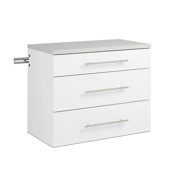 Prepac 3-Drawer Base HangUps Storage Cabinet - White