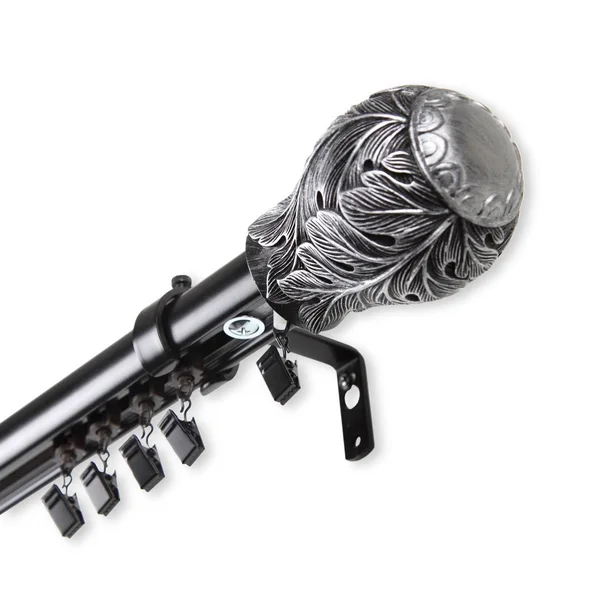 Rod Desyne Leaf Cordless Traverse Rod - Black