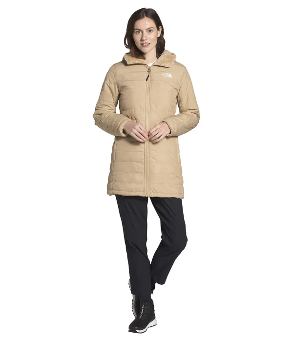 The North Face Mossbud Insulated Reversible Parka, Hawthorne Khaki, Women's, Medium