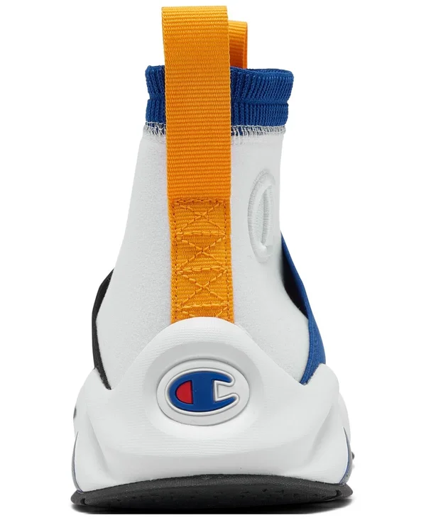 Champion Men's Rally Crossover Casual Shoes - 13.0 - White/Red